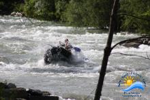 Rafting in der Wildwasser Arena Mölltal