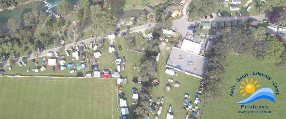 Camping, Motorikpark, Skaterplatz, Fußballplatz