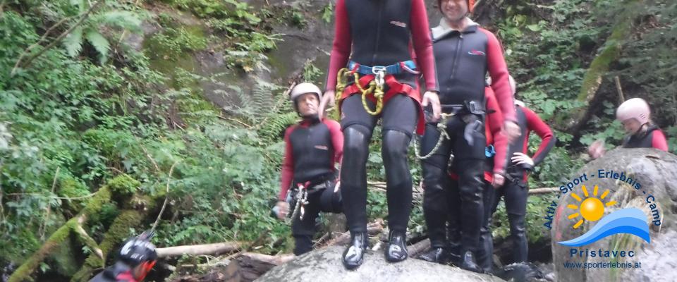 Canyoning easy