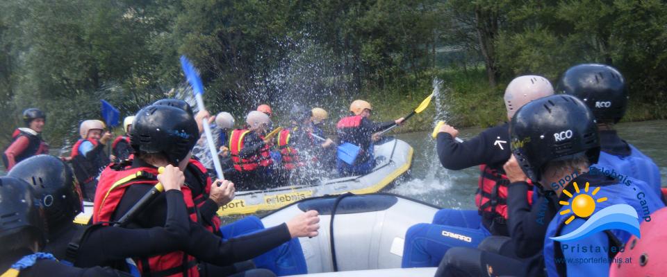 Rafting auf der Möll