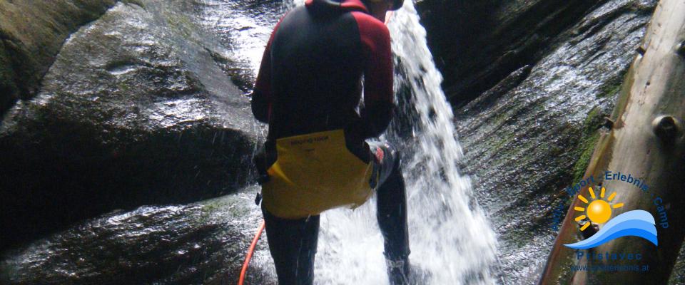 Canyoning in der Wunzenschlucht