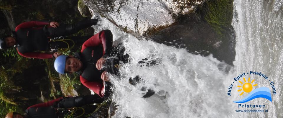 Canyoning easy