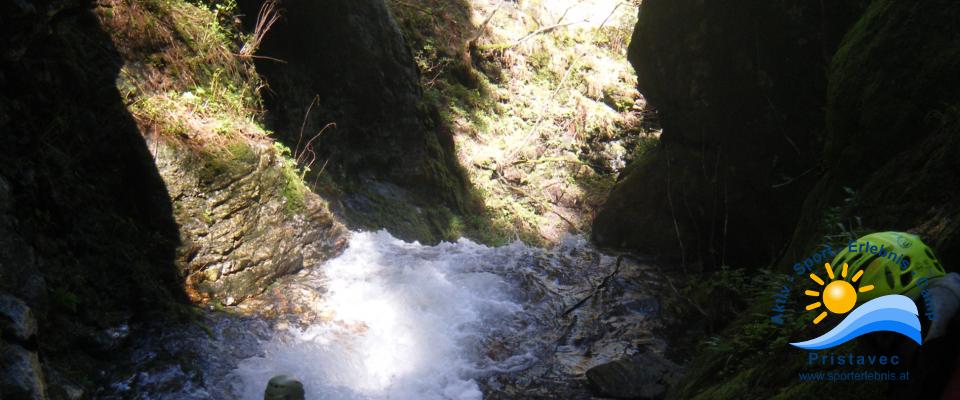 Canyoning - die Schluchten rufen