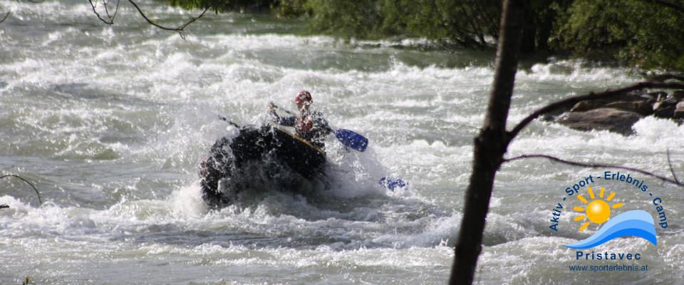 Wildwasser-Arena Mölltal Rafting