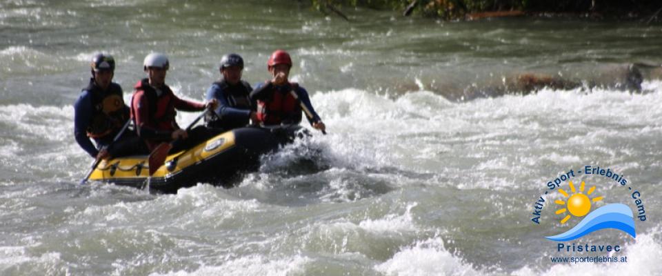 4 Mann/Frau in einem Boot - 