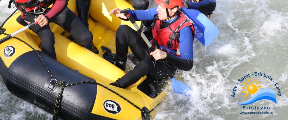 Rafting Wildwasserstrecke Mölltal/Kärnten