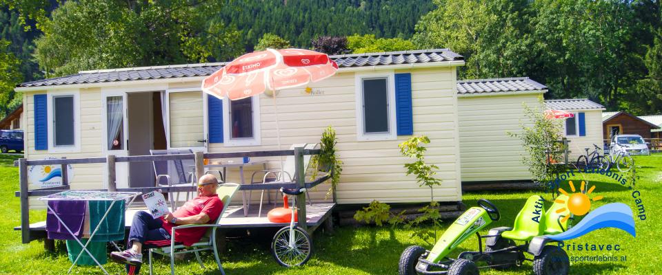 Wohnen wie zu Hause, aber in Mitten der Natur