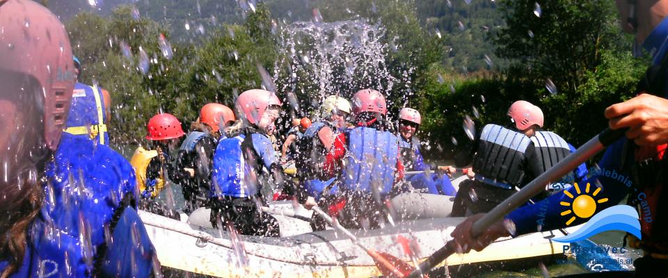 Rafting auf der Möll