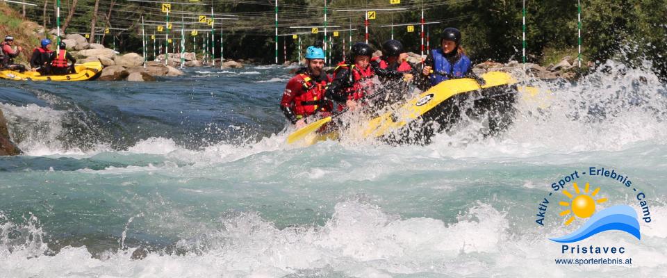 Rafting in der Arena